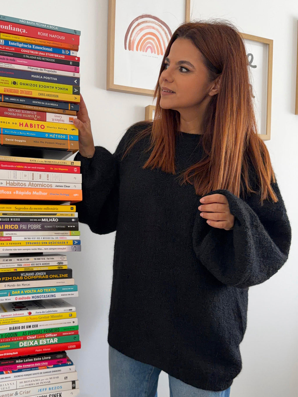 Caviar Knit Jumper Black