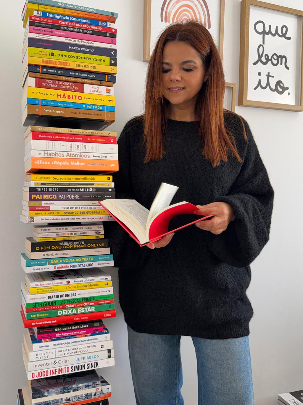 Caviar Knit Jumper Black