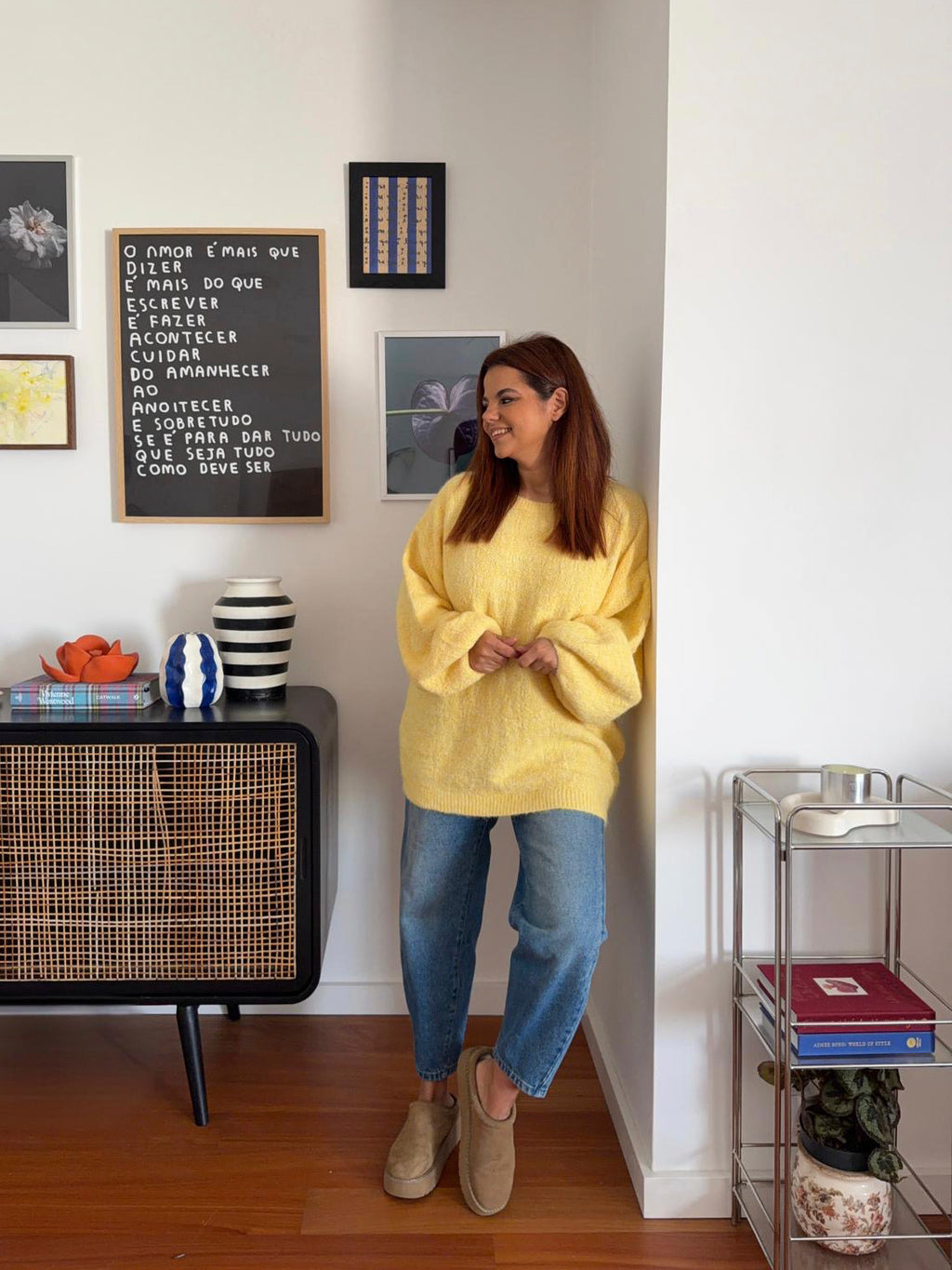 Caviar Knit Jumper Butter