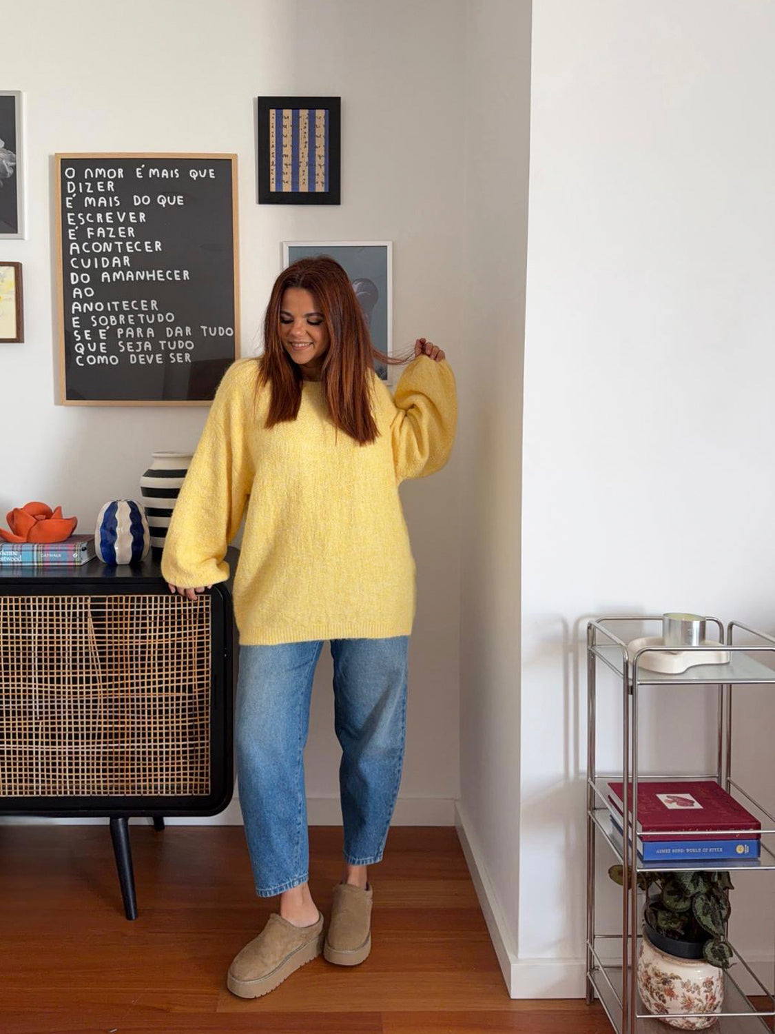 Caviar Knit Jumper Butter