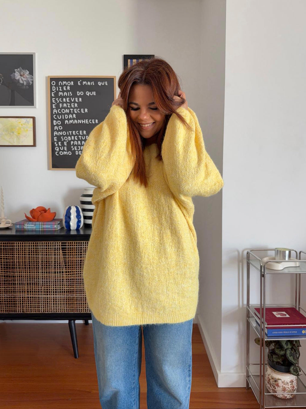 Caviar Knit Jumper Butter