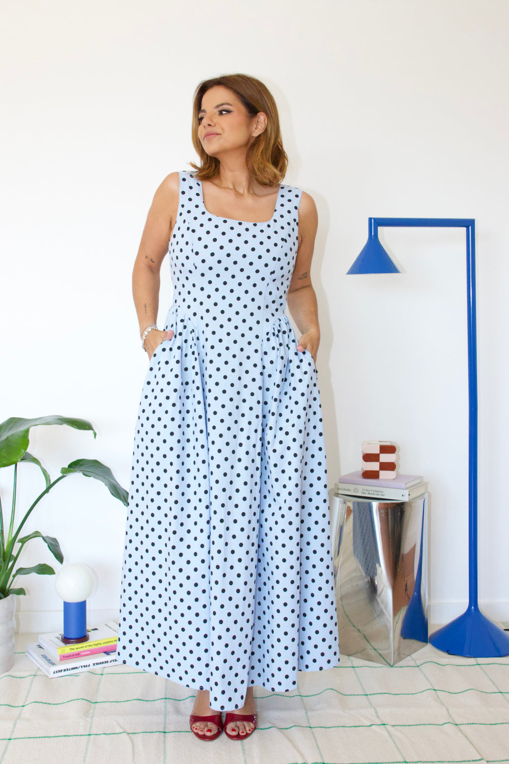 Allure Dress Blue