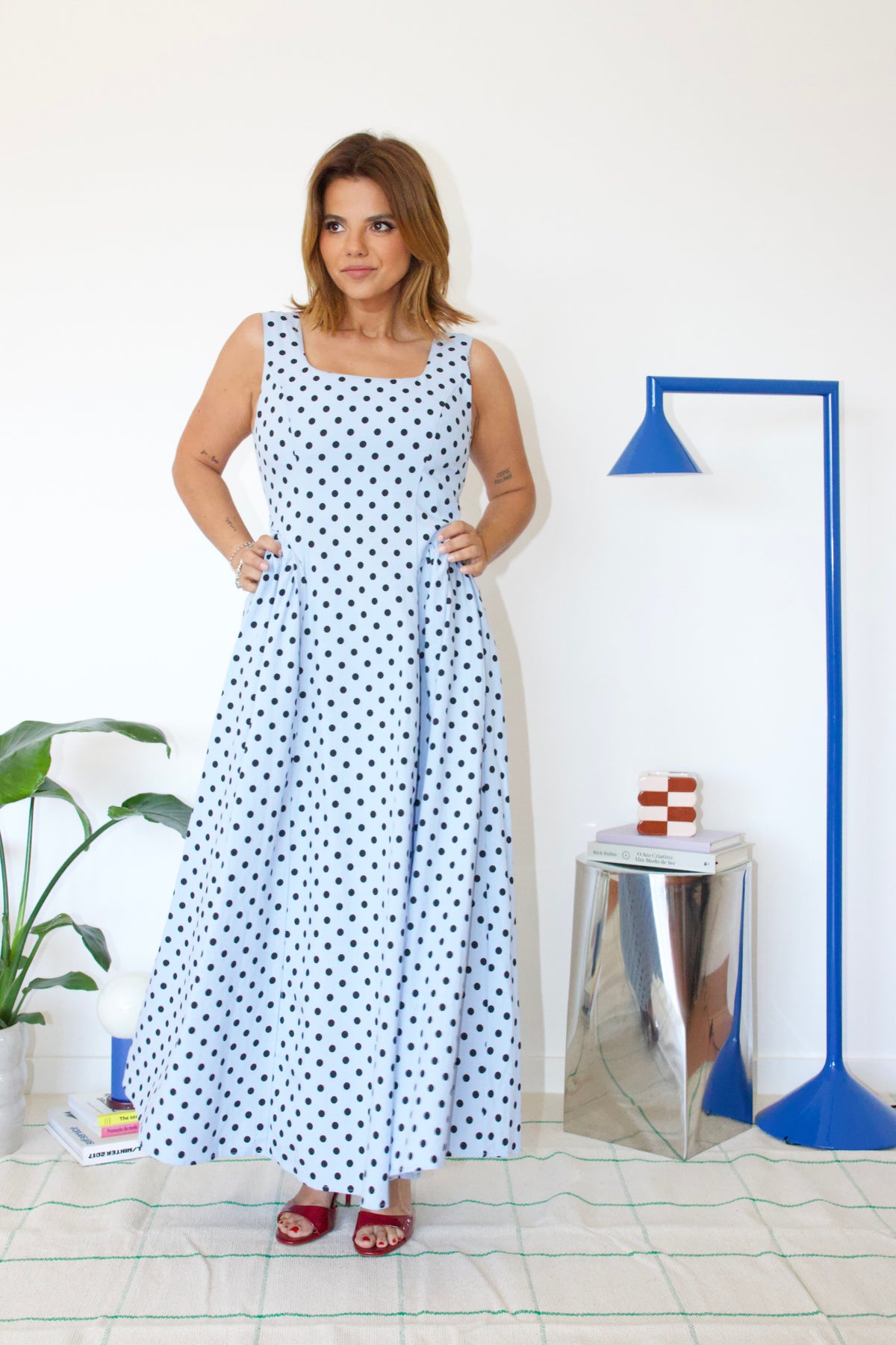 Allure Dress Blue