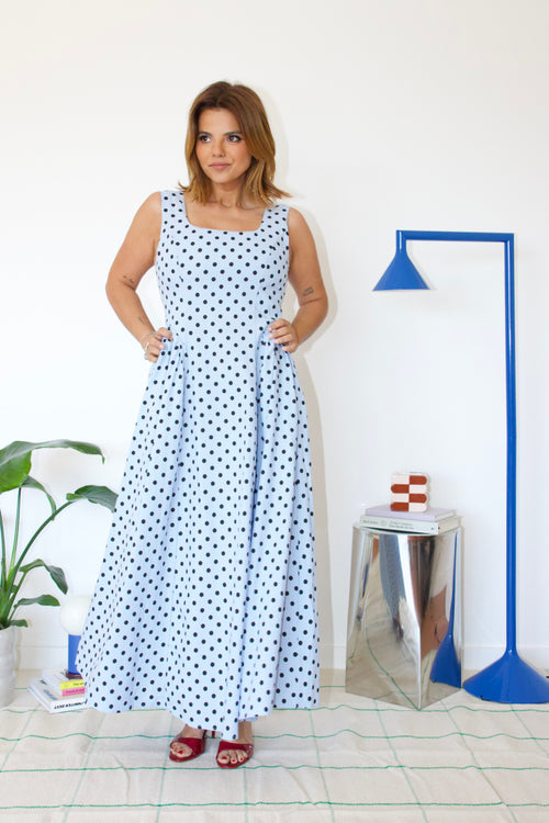 Allure Dress Blue